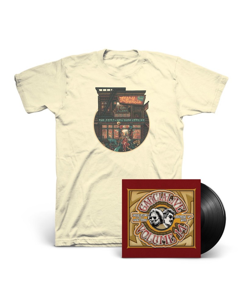 Jerry Garcia & John Kahn – GarciaLive Volume 14: 01/27/86 2-LP Set & Organic T-Shirt Bundle $18.61 Vinyl