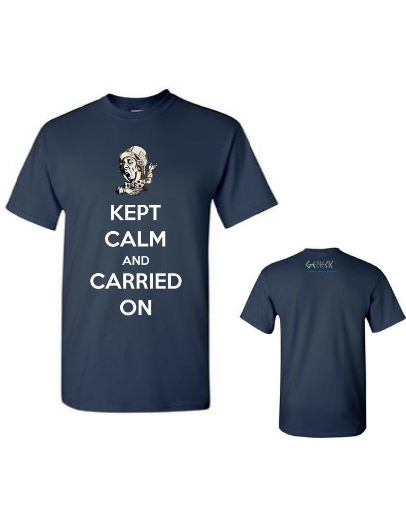 Genesis Women's Kept Calm & Carried On T-Shirt $13.50 Shirts