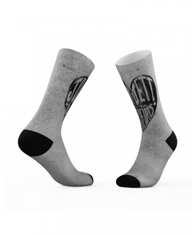 Joan Jett & the Blackhearts Grey Tribe Socks $9.25 Footware