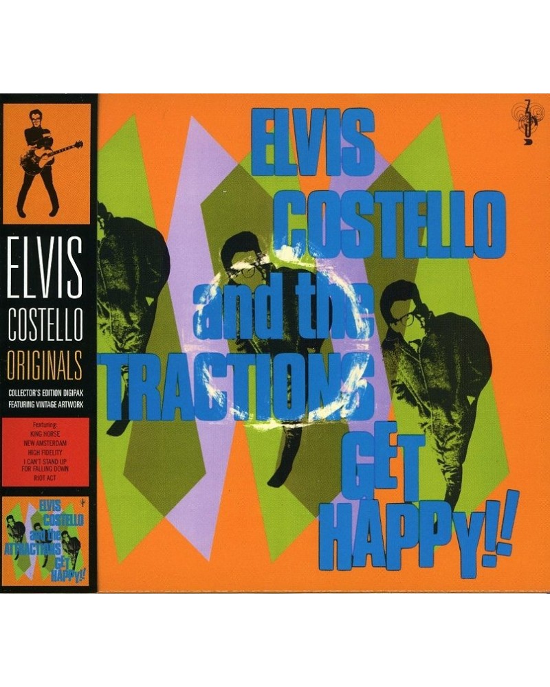 Elvis Costello GET HAPPY CD $8.25 CD