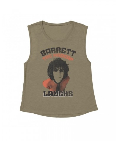 Syd Barrett Ladies' Muscle Tank Top | Vintage Distressed Vintage Madcap Laughs Shirt $10.21 Shirts