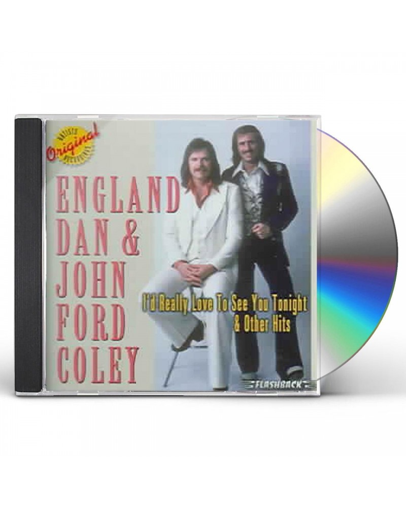 England Dan & John Ford Coley I'd Really Like To See You Tonight & Other Hits CD $4.60 CD