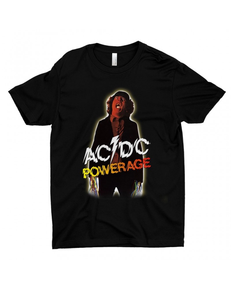 AC/DC T-Shirt | Powerage Album Design Shirt $7.49 Shirts